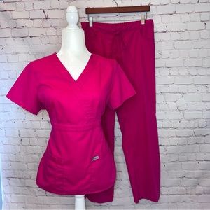 Grey’s Anatomy Pink Scrub Set